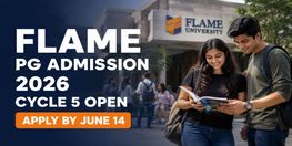 FLAME University Pune PG Admission 2026 Online Cycle 5 Closes June 14